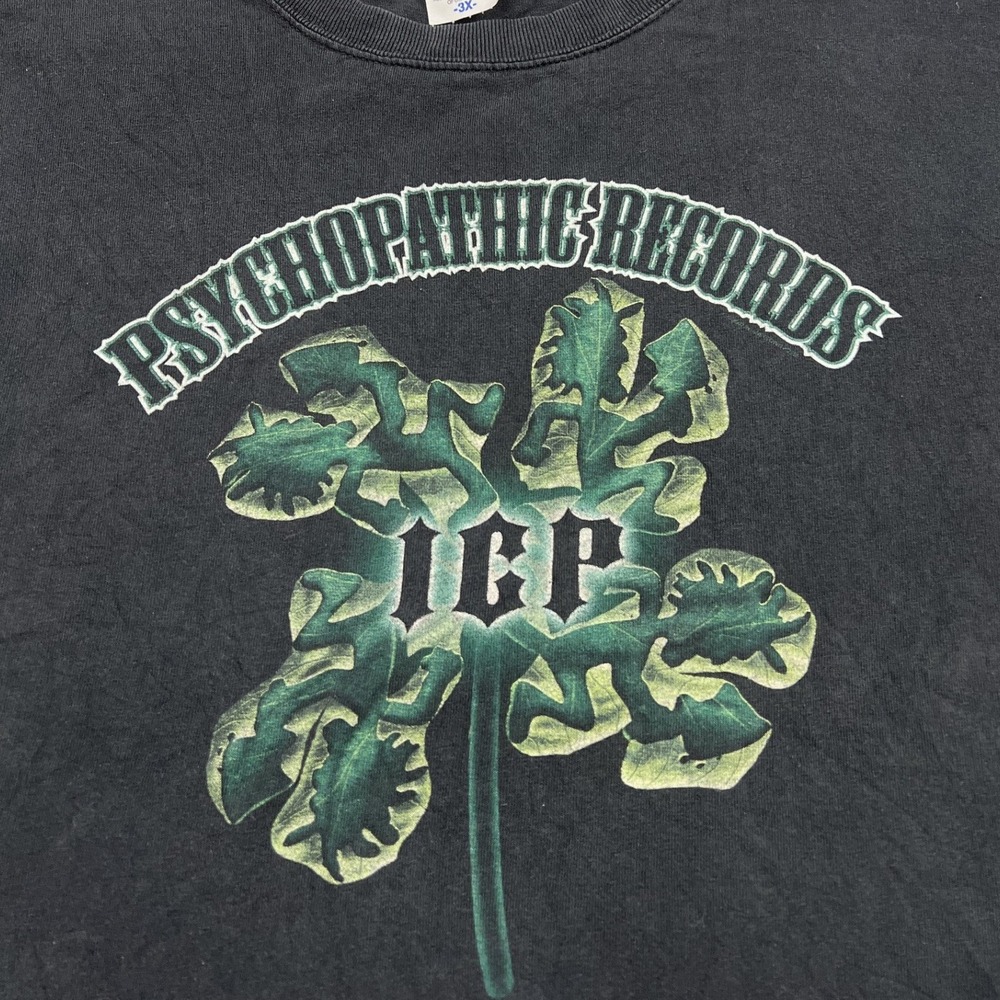 insane clown posse Psychopathic Records T-Shirt Mens 3XL Black ICP Rap Tee